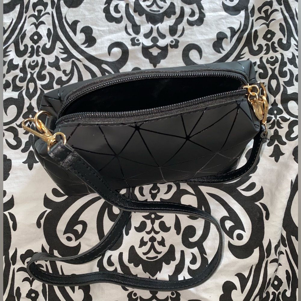 Mini Geometric Pattern Shoulder Bag - image 7